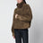 Seaweed green suede bomber jacket