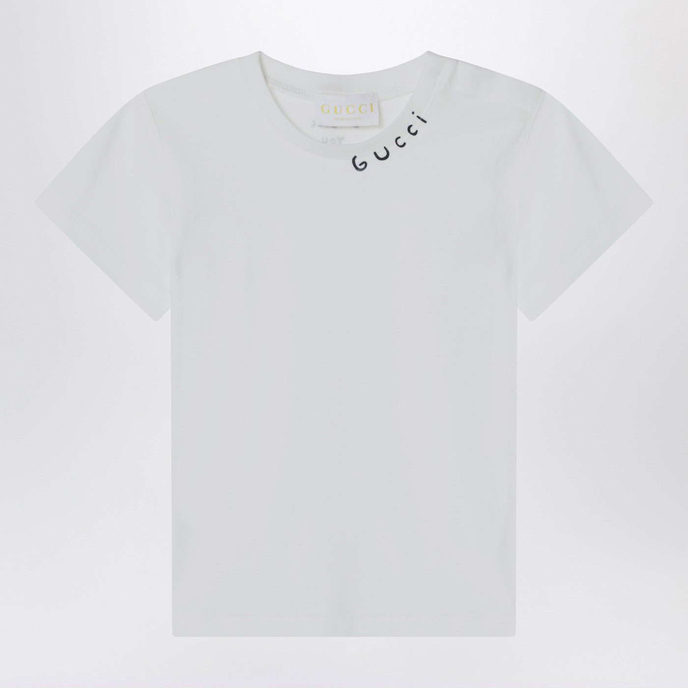 White T-shirt with logo