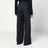 Weite graue Wollhose