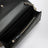 Black GG Marmont wallet with chain