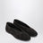 Espresso ballerinas in Intrecciato suede