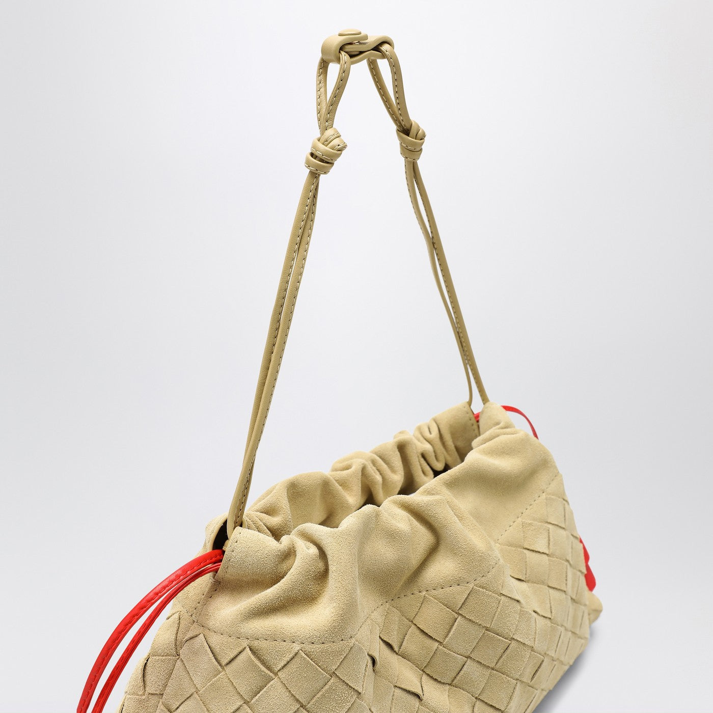 Tapioca Night Dustbag in woven suede
