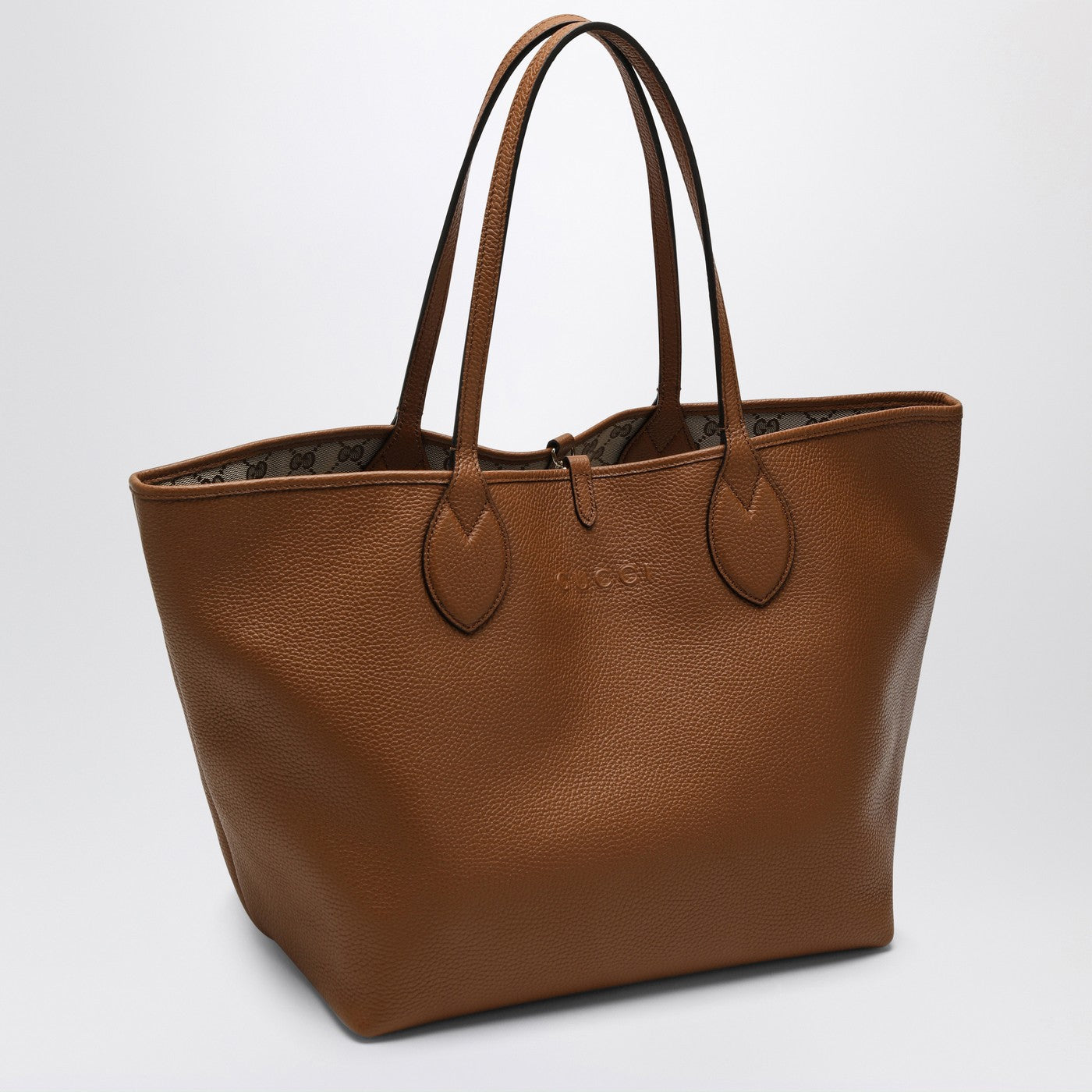 Large size bag Gucci Totissima brown