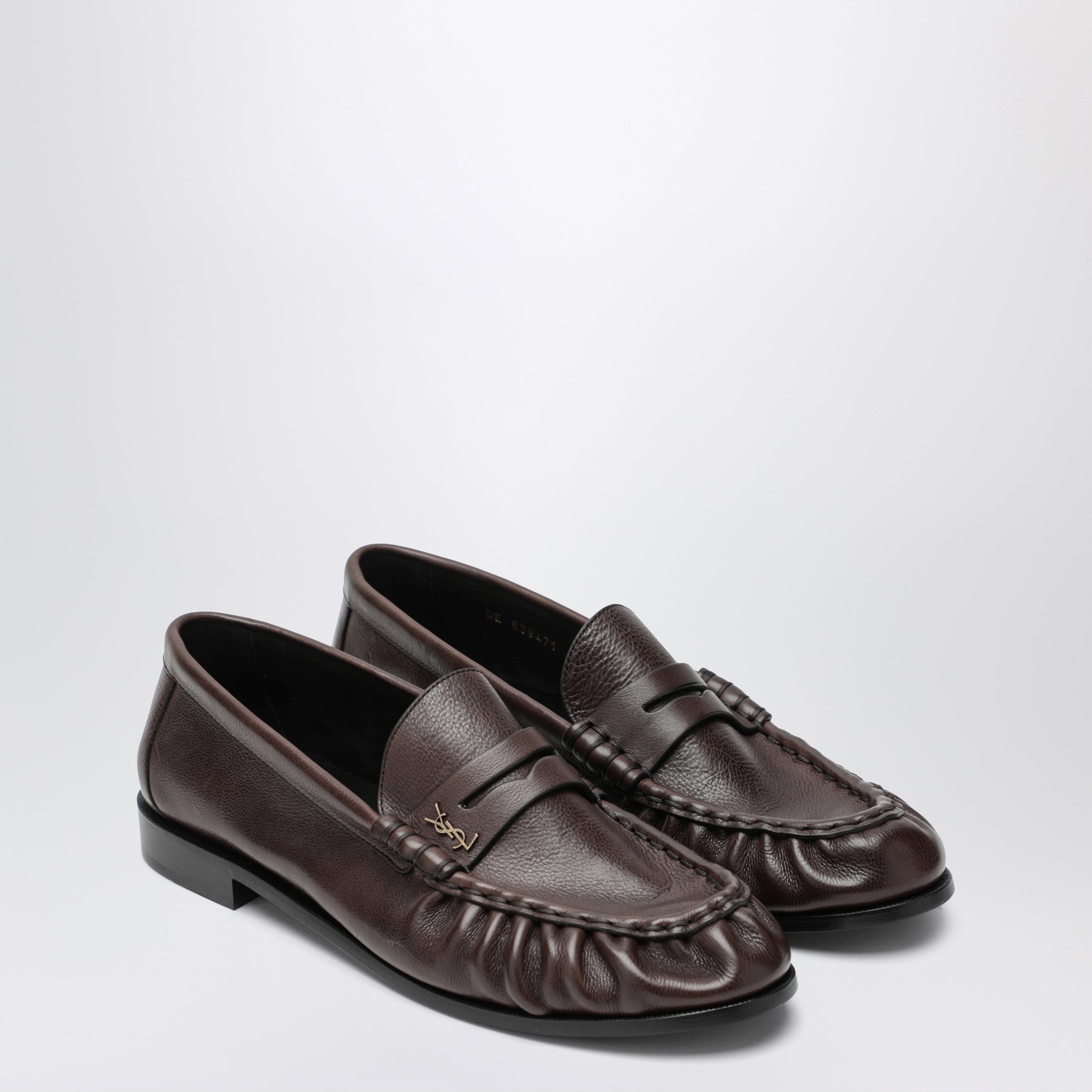 Mocassins Le Loafer Marron En Cuir