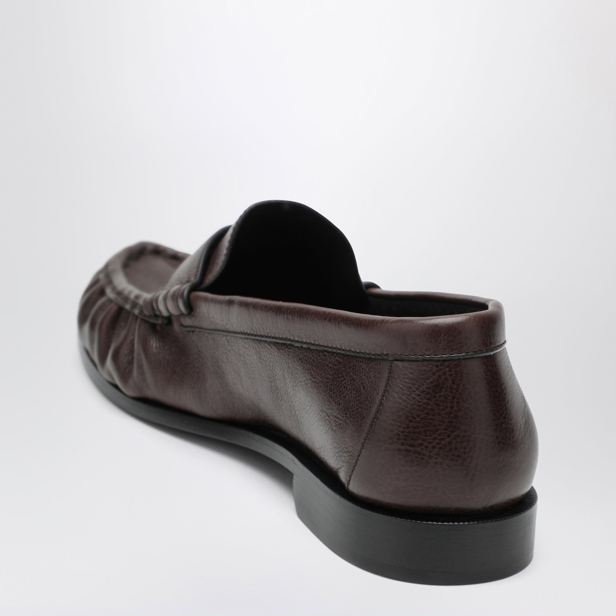 Mocassins Le Loafer Marron En Cuir