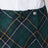 Flared skirt in wool tartan