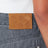 Schwarze ausgebleichte Palazzo-Jeans