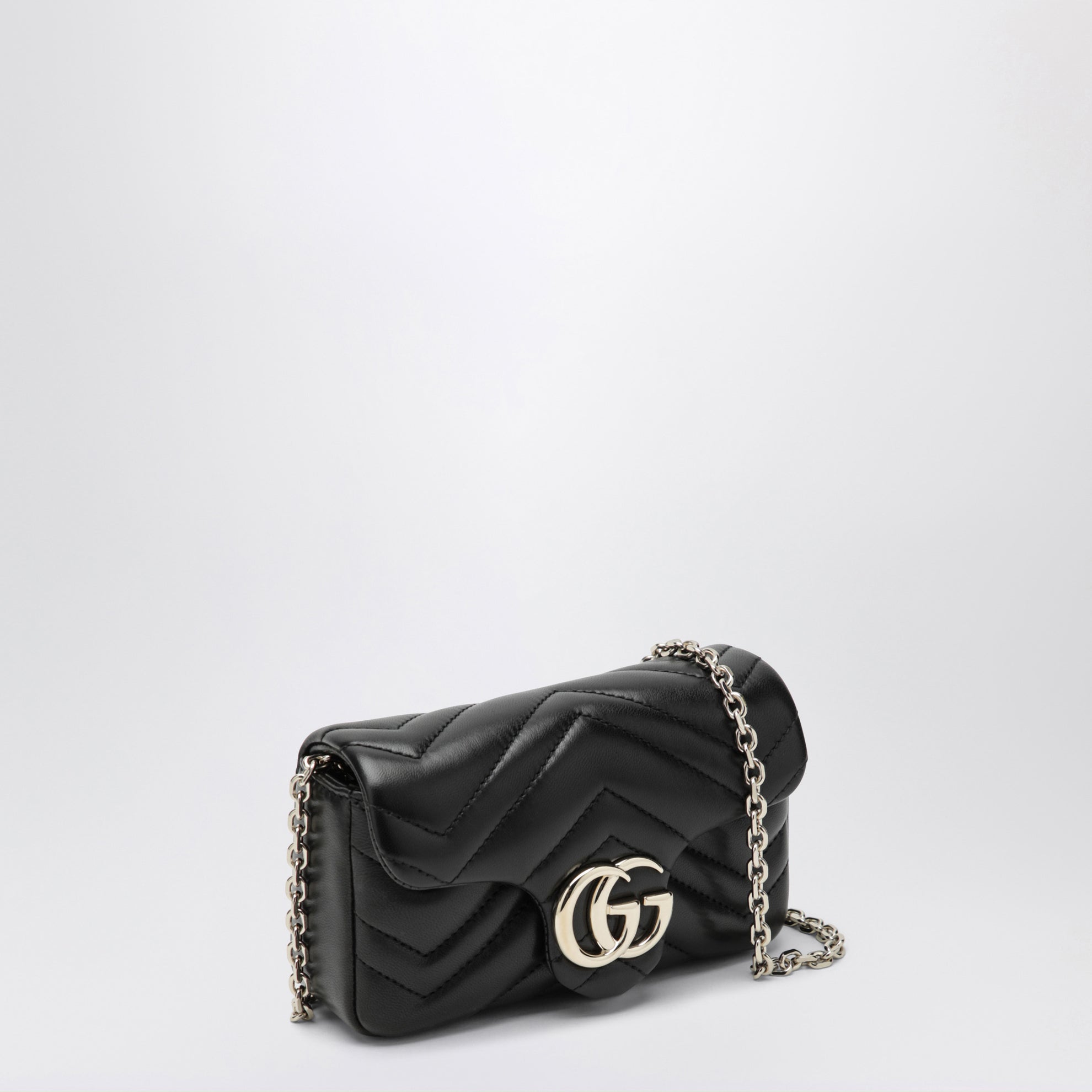 Black GG Marmont mini shoulder bag