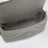 Mini sac bandoulière GG Marmont en cuir matelassé gris clair