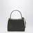 Mini Rodeo Tasche in Khaki aus glattem Kalbsleder