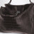 Rodeo mini handbag in espresso crocodile-embossed leather