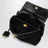 Rodeo Mini handbag in calf suede, black
