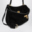 Rodeo Mini handbag in calf suede, black