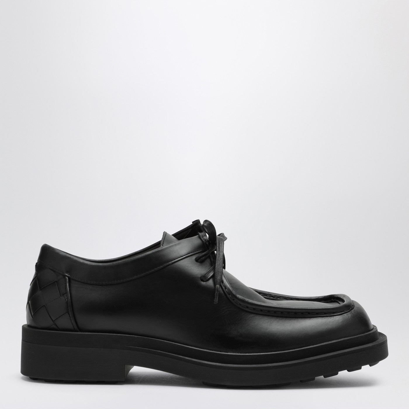 BOTTEGA VENETA ブラック ドレスシューズ Bottega Veneta Black Ben lace-up shoes | TheDoubleF