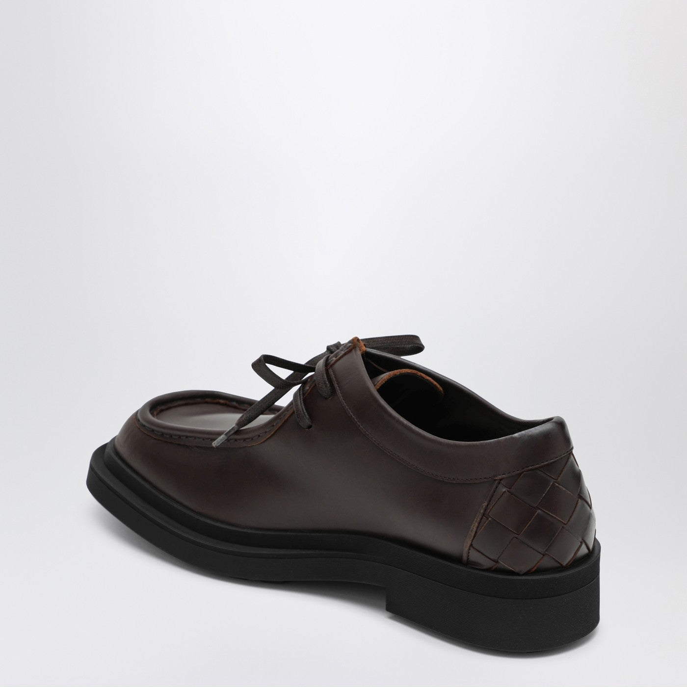 Bottega Veneta Brown Ben lace-up shoes | TheDoubleF