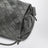 Notturno bag in grey Intrecciato suede