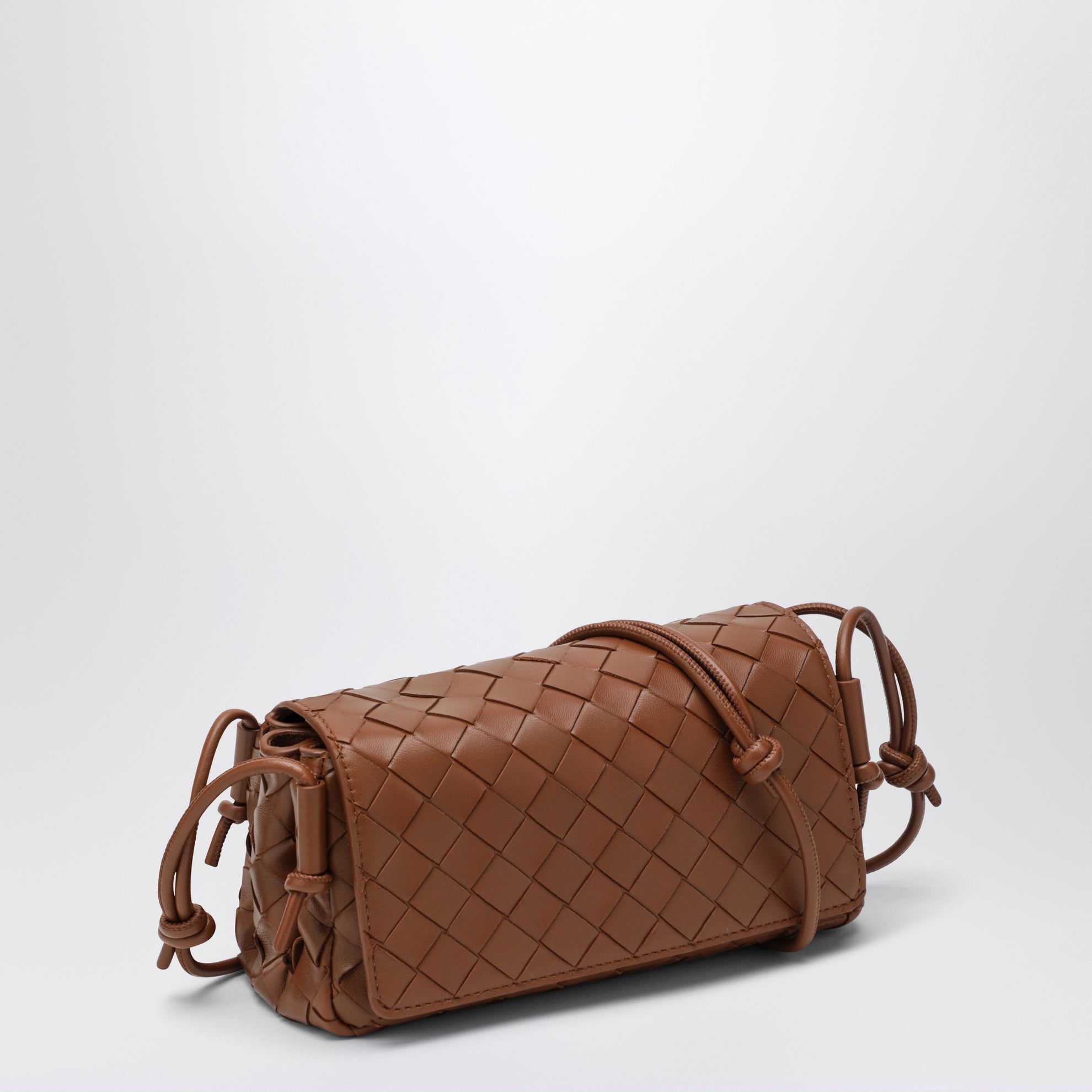 Brown Intrecciato Notturno Bag