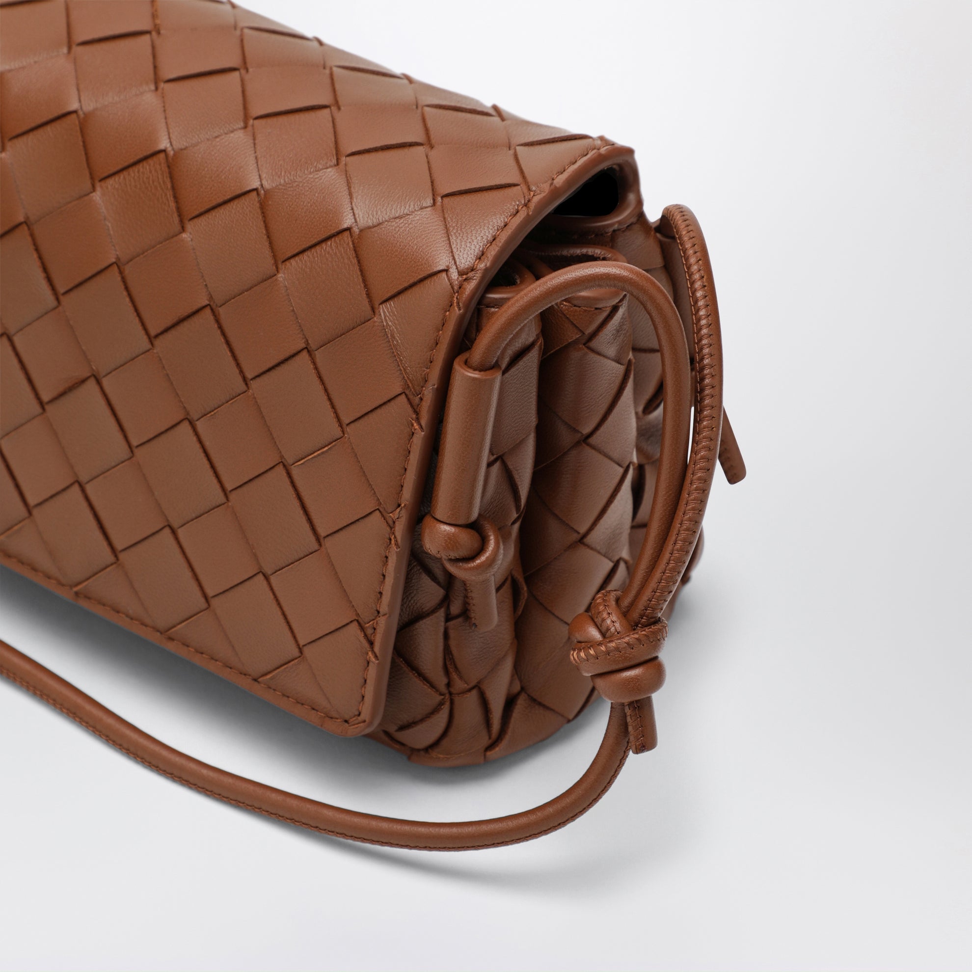 Brown Intrecciato Notturno Bag