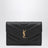 Portafoglio Envelope piccolo nero in pelle