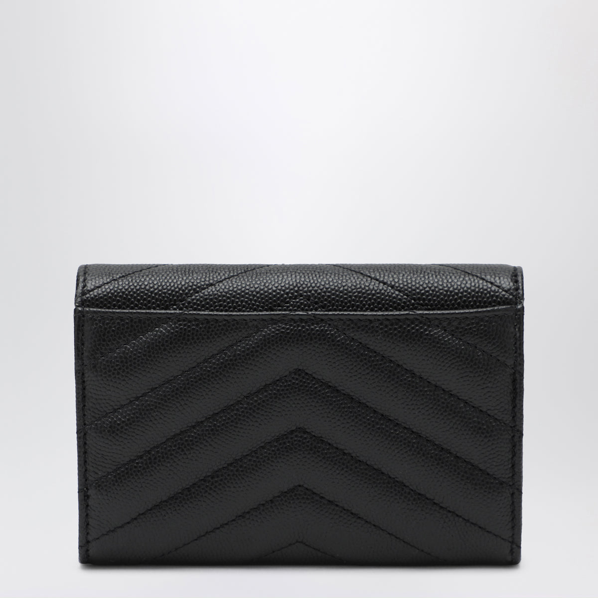 Portafoglio Envelope piccolo nero in pelle