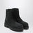 Black Combat Strike cotton-canvas boots