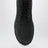 Black Combat Strike cotton-canvas boots
