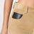 Beige corduroy trousers