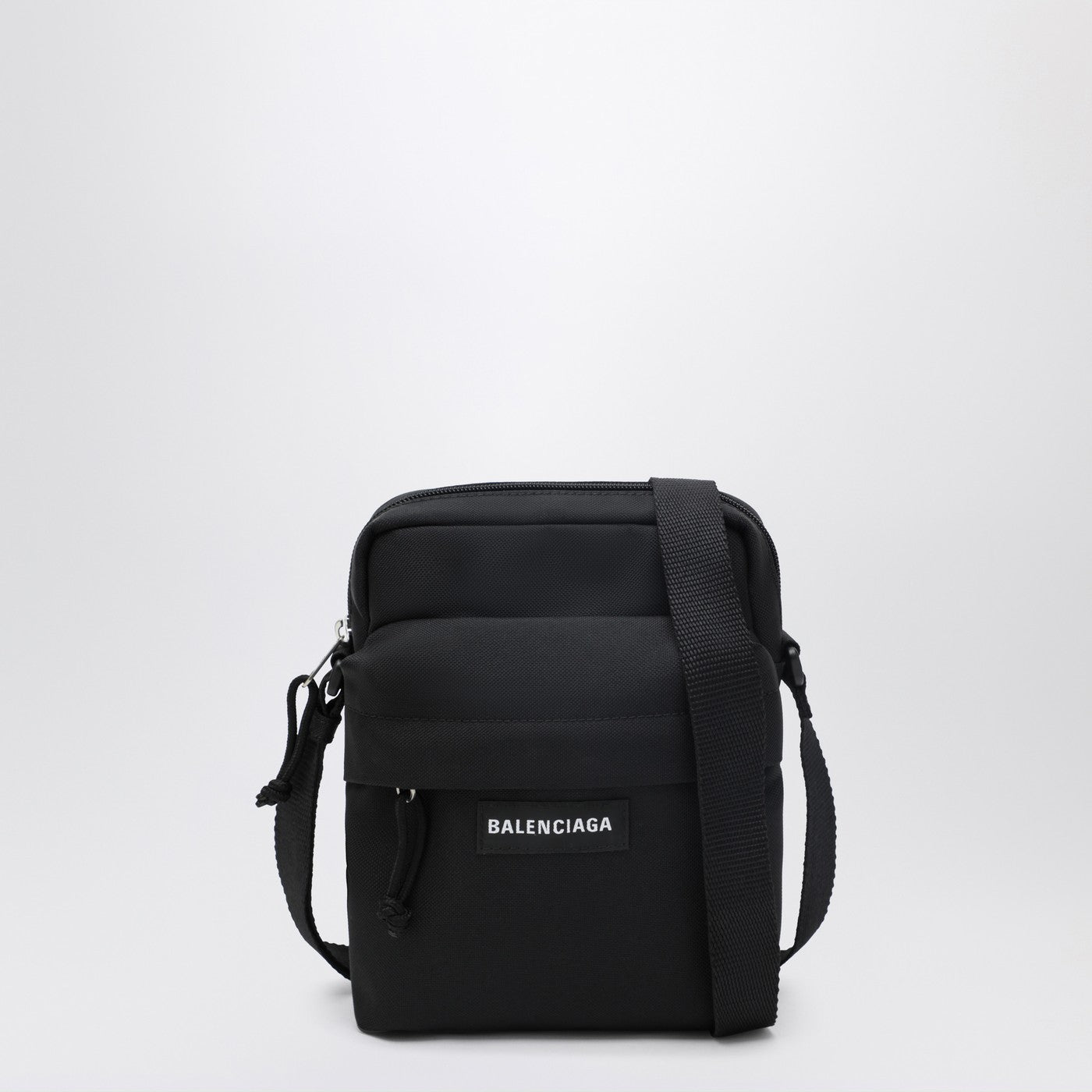 Balenciaga Explorer black nylon shoulder bag | TheDoubleF