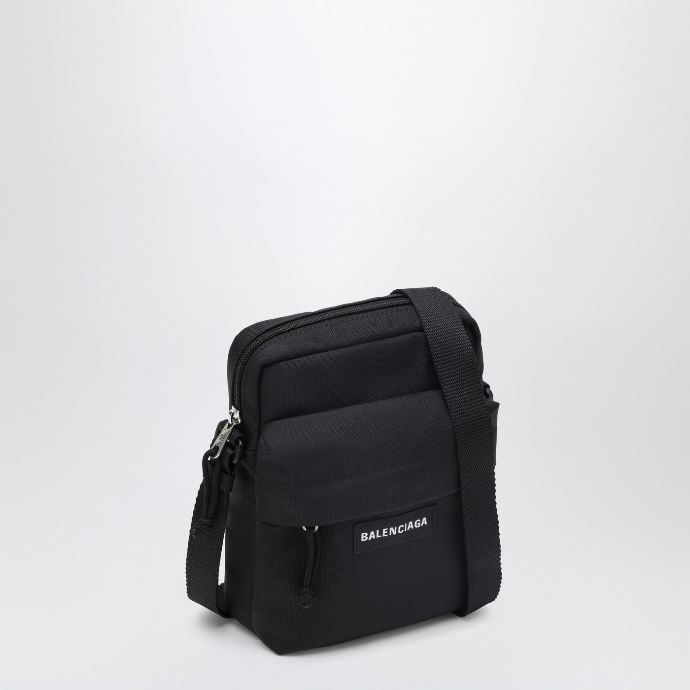 Balenciaga Explorer black nylon shoulder bag | TheDoubleF