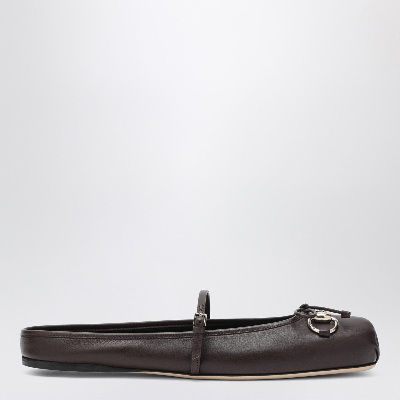 Sabot marrone scuro con Morsetto