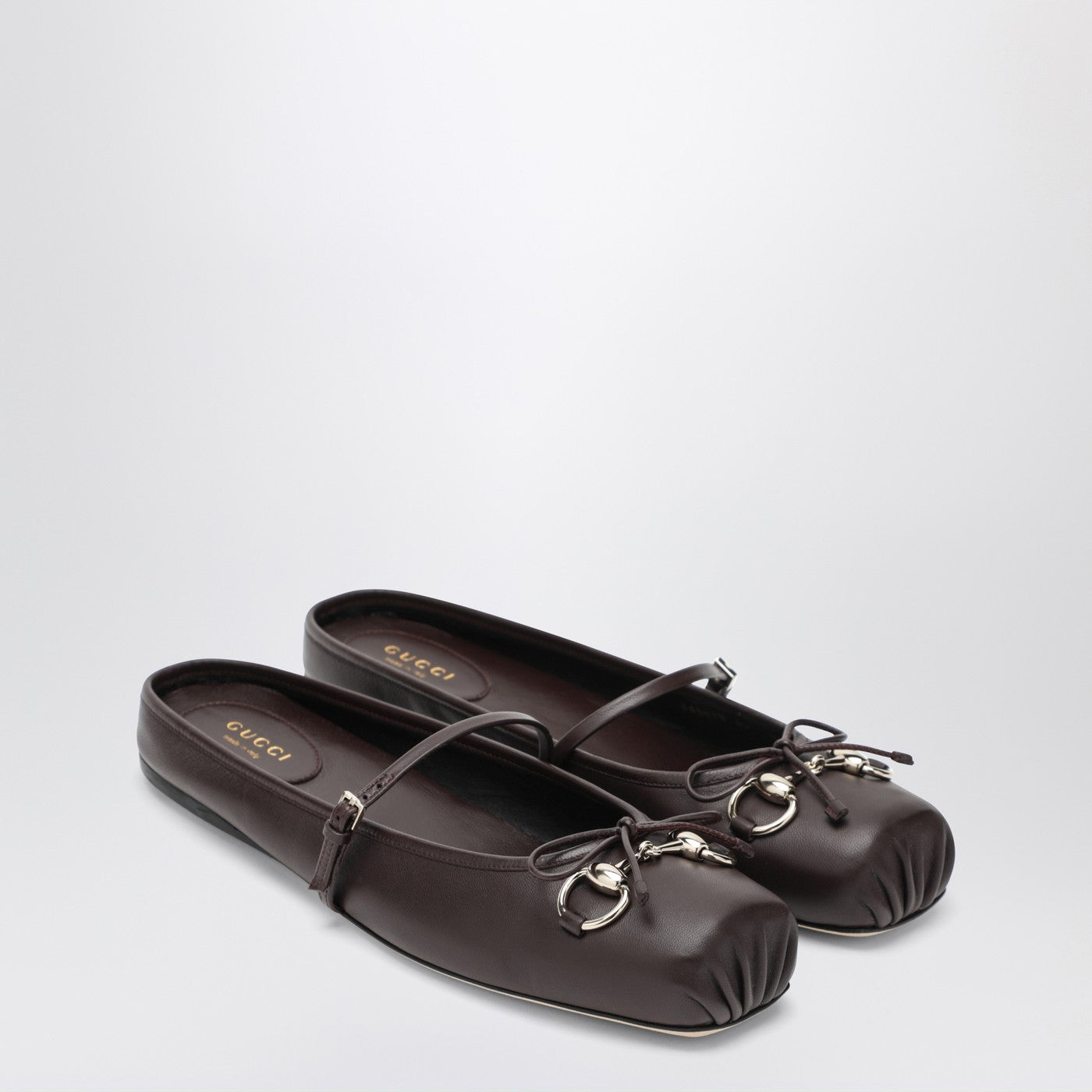 Sabot marrone scuro con Morsetto