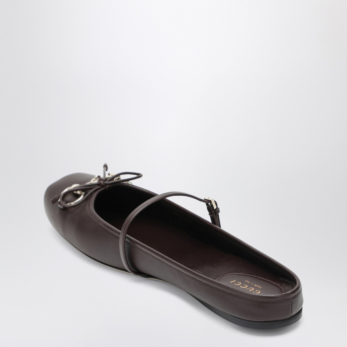Sabot marrone scuro con Morsetto