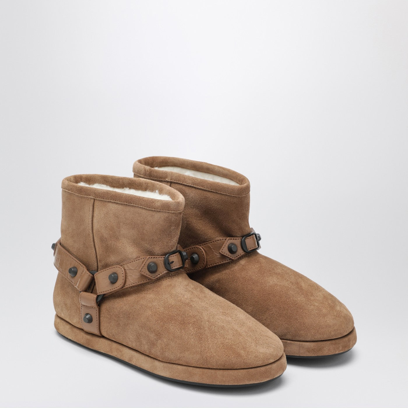 Balenciaga Alaska Soft camel ankle boots | TheDoubleF