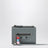 Le City bifold lambskin wallet in blue-grey