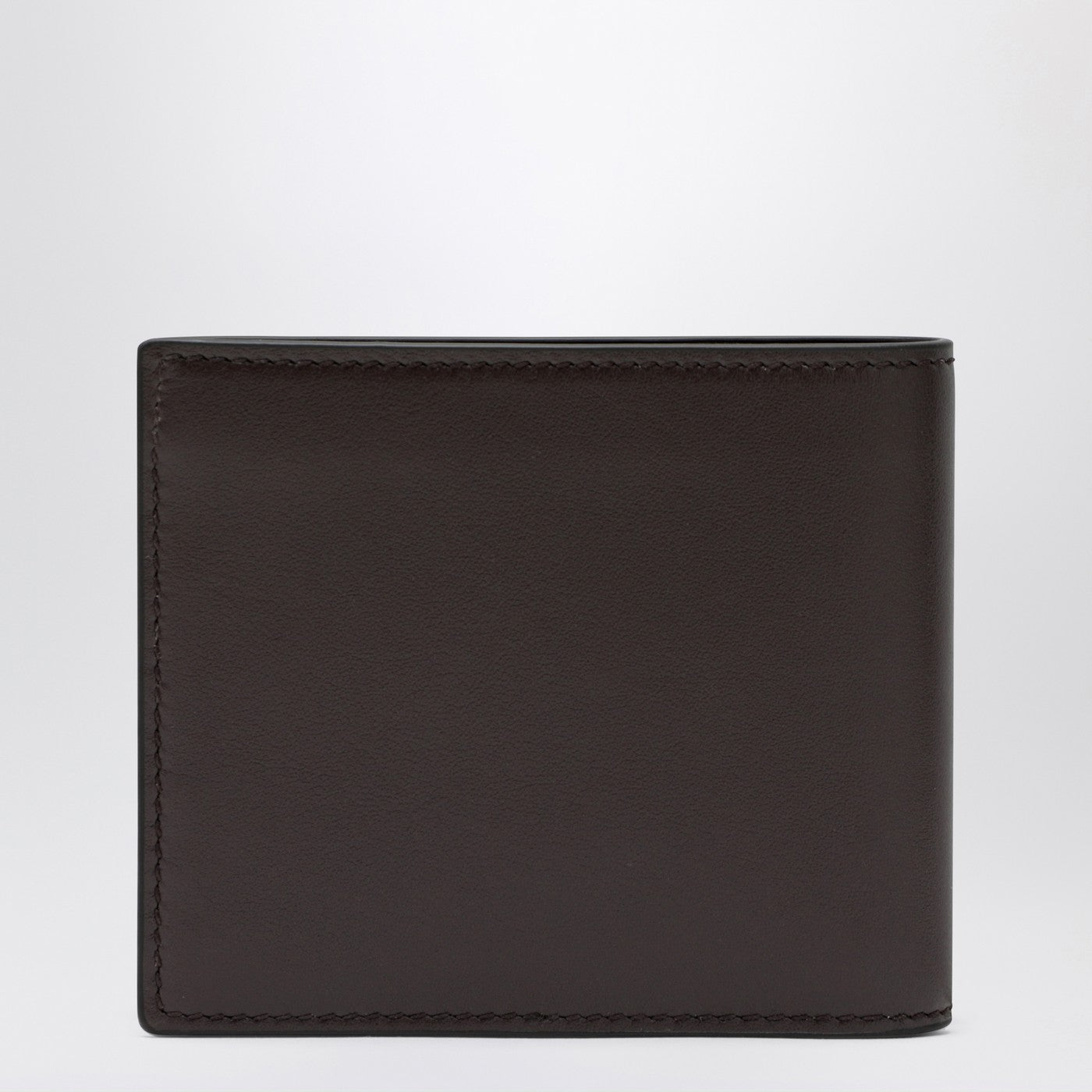 Portefeuille bi-fold cacao avec mors