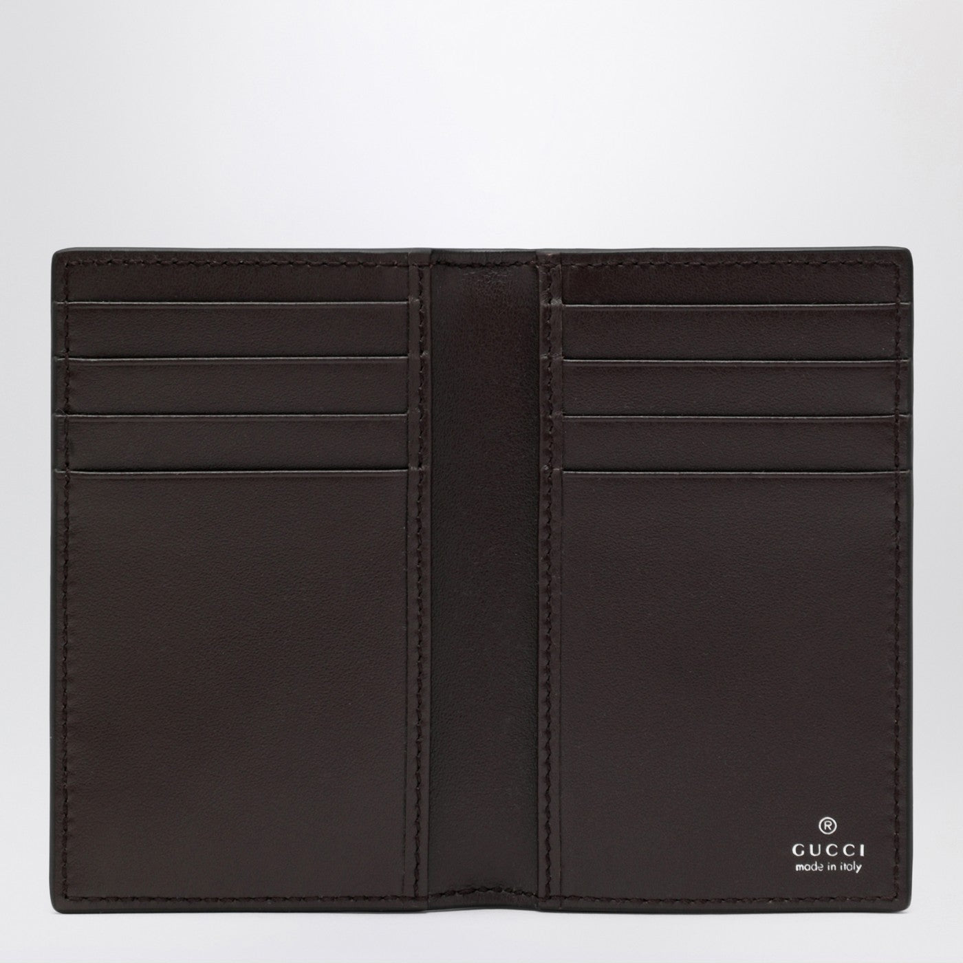 Cocoa long cardholder with Horsebit