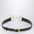 Cintura nera con Morsetto oversize