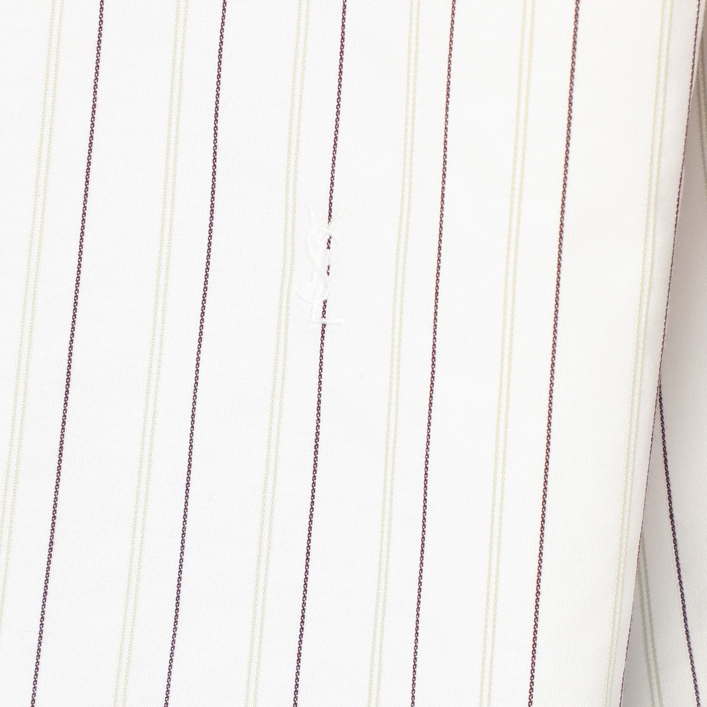 Camicia Cassandre bianca a righe in cotone