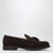 Mocassins marron en daim avec pompons