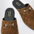 Men’s brown Sabot with buckle