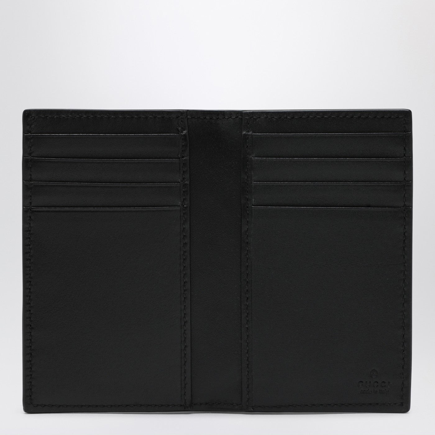 Portacarte verticale GG Emblem nero