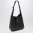 Small black LE 5 À 7 bag in textured leather