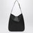 Black LE 5 À 7 Large Bag In Grained Leather
