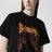 Sacré Cœur print medium-fit cotton T-shirt in black