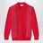 Red cotton cardigan