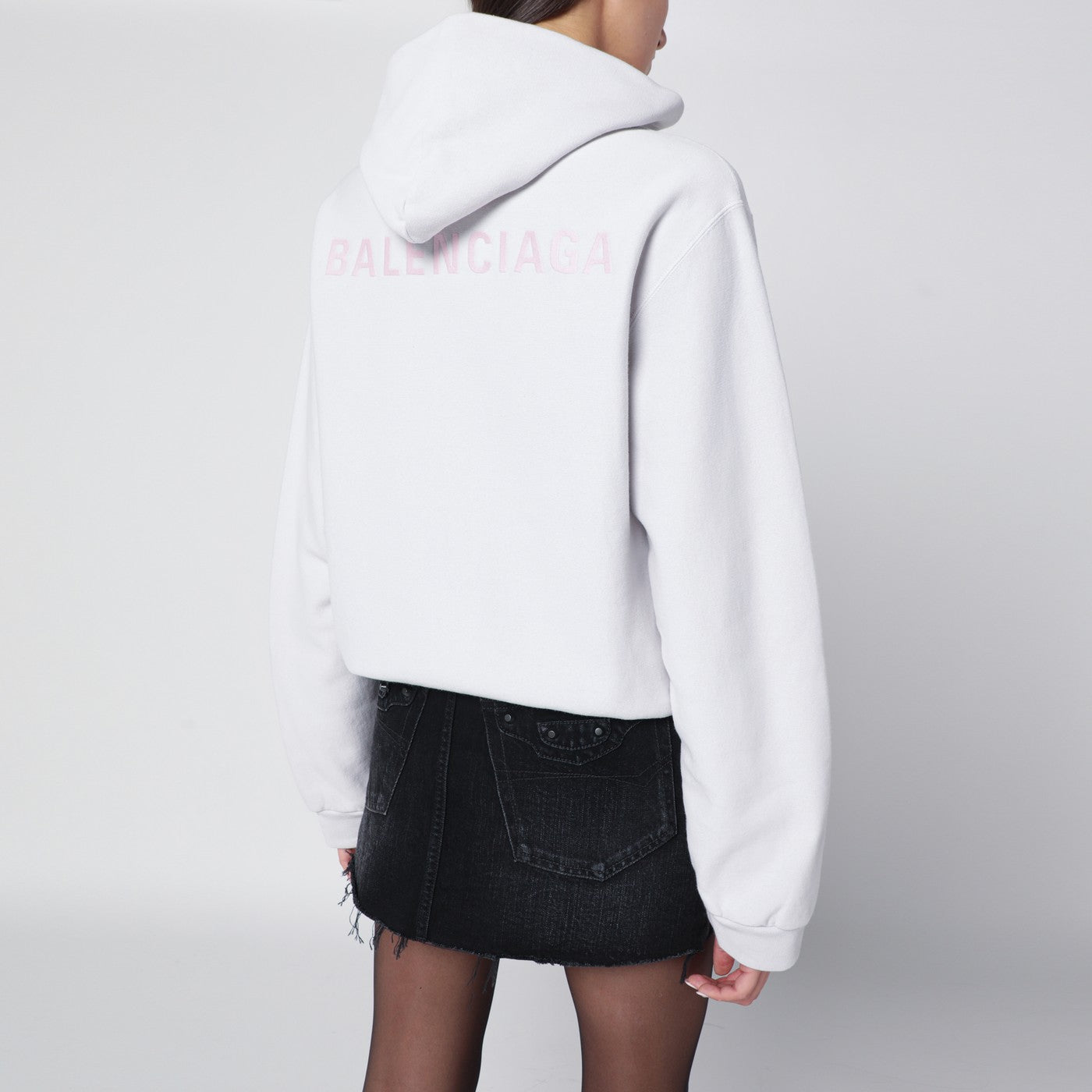 Felpa con zip Balenciaga Back Regular Fit