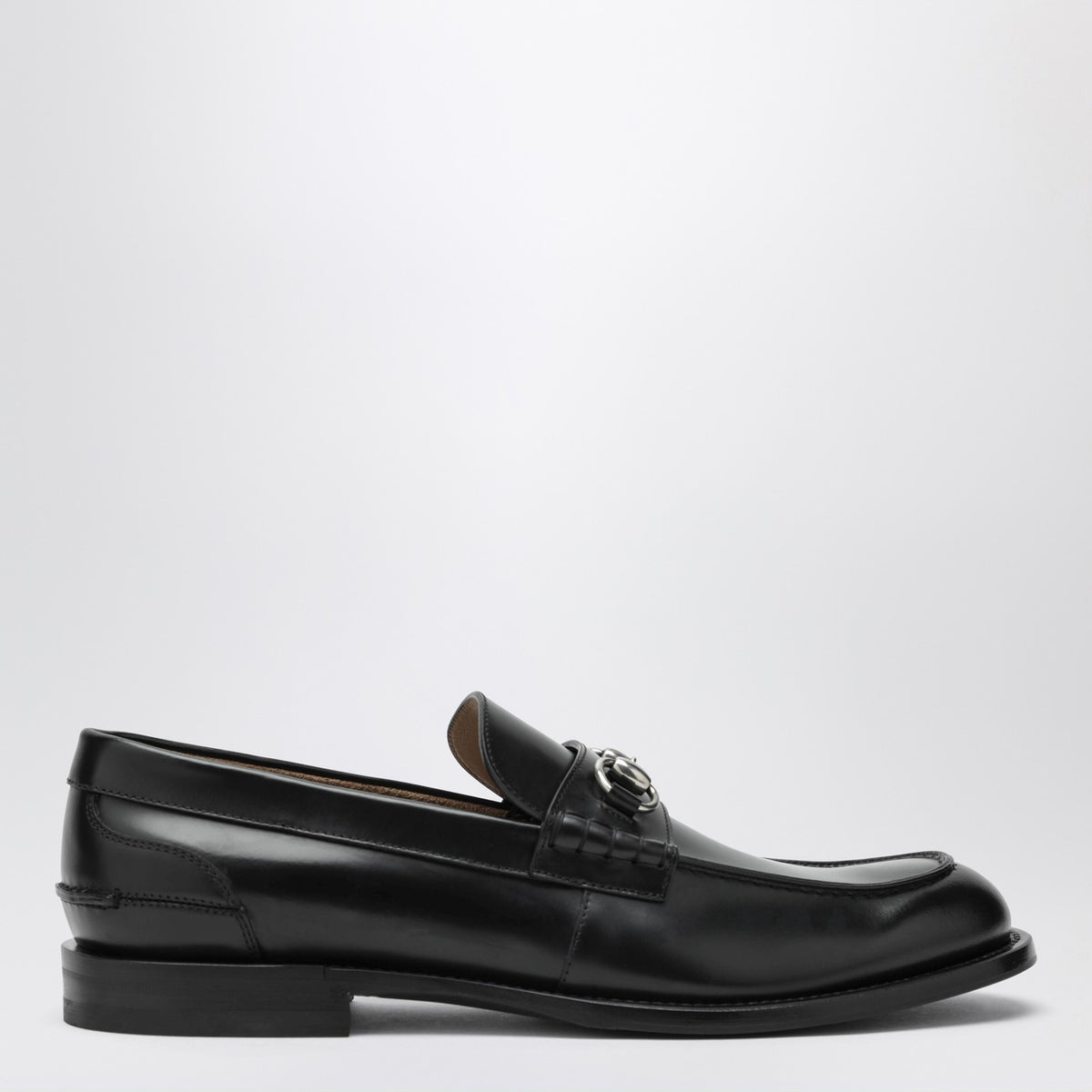 GUCCI Black loafers with Horsebit | TheDoubleF
