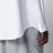 Camicia bianca a righine in cotone