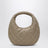 Beige Icarino bag in quilted nappa leather
