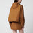 Jacke aus technischem Jacquardstoff mit braunem GG-Muster
